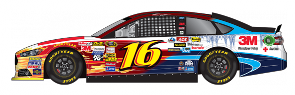 No. 16 Greg Biffle (Courtesy of NASCAR.com)