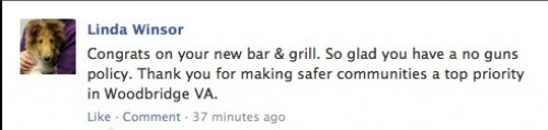 toby keith no guns permitted 9 Gun Rights Advocates Steamed Over No Guns Permitted Rule at Toby Keiths I Love This Bar & Grill in Woodbridge, Va.