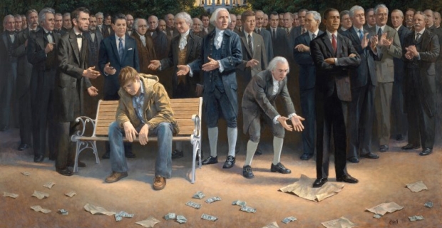foundingfathers Obama blames Founding Fathers' ˜structural' design of Congress for gridlock  