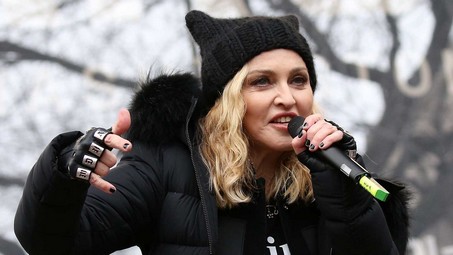 maddonnaa_small No Outcry Over Madonna's 'Violent Rhetoric' at the Women's March? #Terrorist Terrorism  
