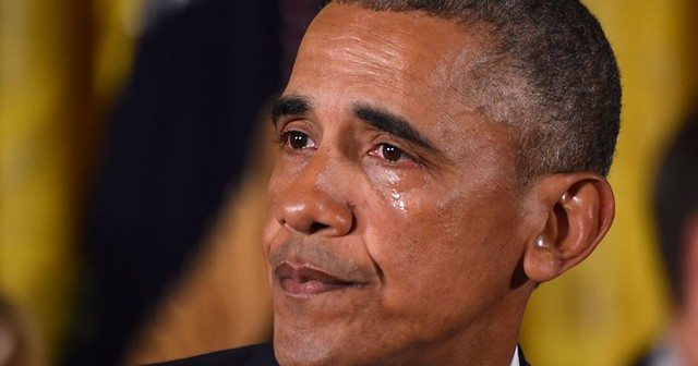 obama-tear-crying1_small Finally... A Moving Truck Shows Up Outside White House News  