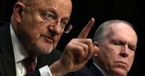 clapper-and-brennan_small-2 Trump Wiretapped By ‘The Hammer,’ Brennan’s and Clapper’s Secret Computer System Truth  