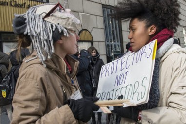 protectdontprotest_small Trump vs Anti-Trump Protest: Happy Warriors vs Leftwing Hatemongers Activism  