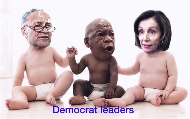 demleaders_small Nancy Pelosi Disses Trump, Gets Unexpected Responses Liberals  