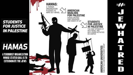 jewhatred_small Top Ten College Administrations Friendly to Terrorists and Hostile to the First Amendment College  