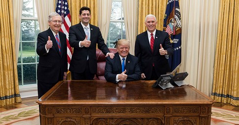 World Feels Effects Of Trump Tax Cuts As Money Expected To Pour Into US Markets taxcuts_small World Feels Effects Of Trump Tax Cuts As Money Expected To Pour Into US Markets Economy